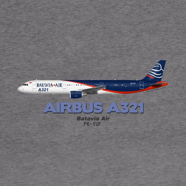 Airbus A321 - Batavia Air by TheArtofFlying